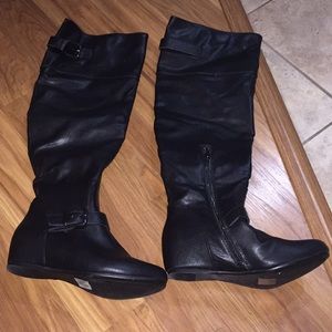 NWT black over the knee Aldo boots